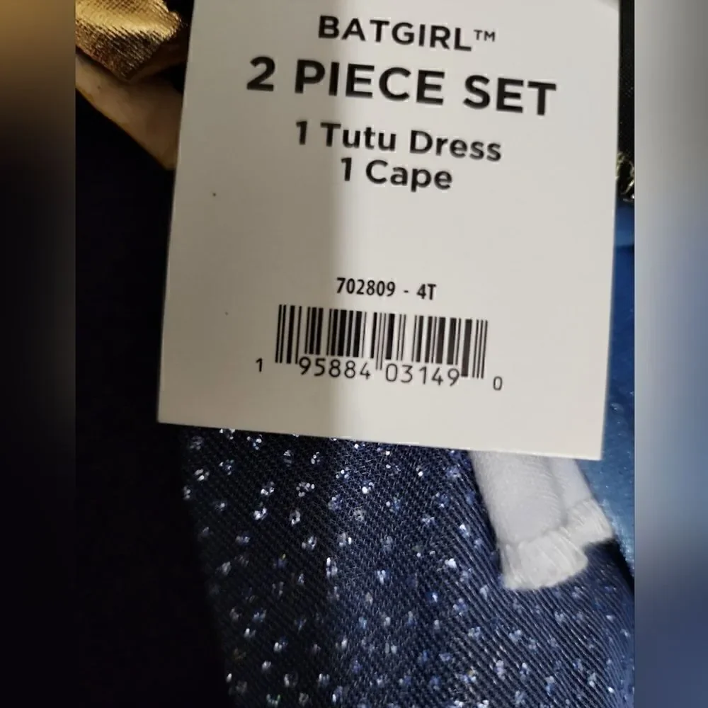 Nwt Batgirl Costume